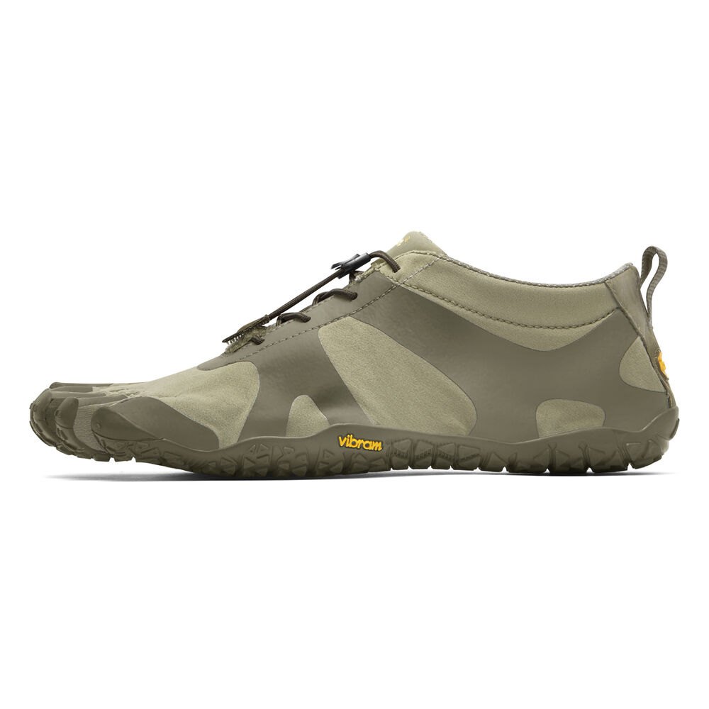 Vibram Five Fingers Womens Training Shoes - Olive - V-Alpha - 73029-XLRV